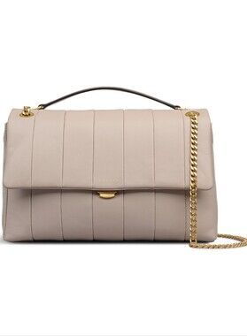 Radley Burton Way Flap Crossbody Bag-Porcini NWT Authentic